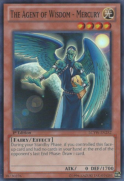 The Agent of Wisdom - Mercury [LCYW-EN252] Super Rare | The Time Vault CA