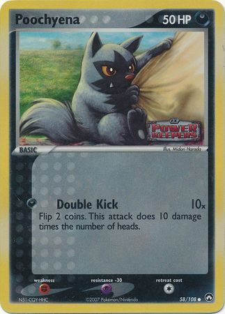 Poochyena (58/108) (Stamped) [EX: Power Keepers] | The Time Vault CA