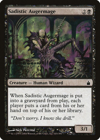 Sadistic Augermage [Ravnica: City of Guilds] | The Time Vault CA