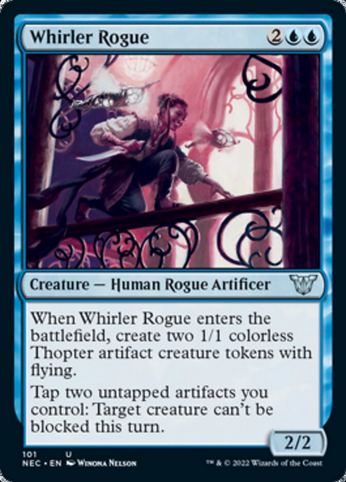 Whirler Rogue [Kamigawa: Neon Dynasty Commander] | The Time Vault CA