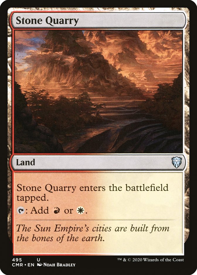 Stone Quarry [Commander Legends] | The Time Vault CA