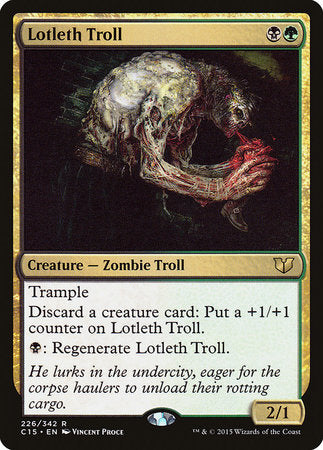 Lotleth Troll [Commander 2015] | The Time Vault CA