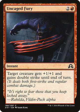 Uncaged Fury [Shadows over Innistrad] | The Time Vault CA
