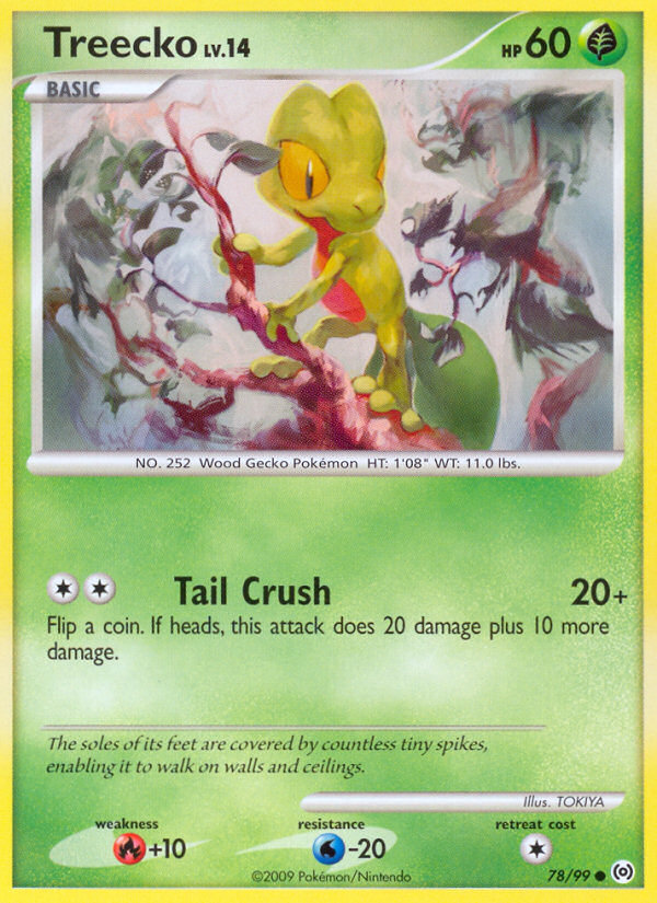 Treecko (78/99) [Platinum: Arceus] | The Time Vault CA