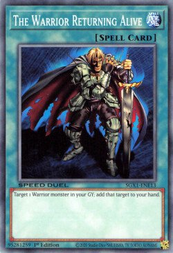 The Warrior Returning Alive [SGX1-ENE13] Common | The Time Vault CA