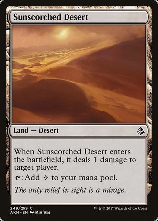 Sunscorched Desert [Amonkhet] | The Time Vault CA