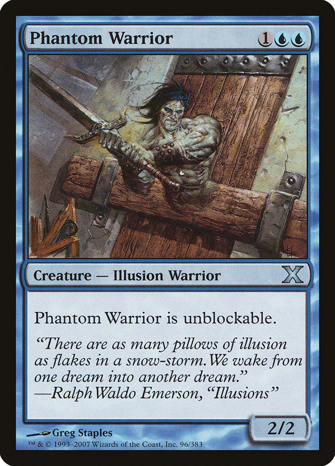 Phantom Warrior [Tenth Edition] | The Time Vault CA