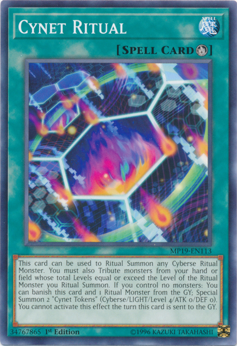 Cynet Ritual [MP19-EN113] Common | The Time Vault CA