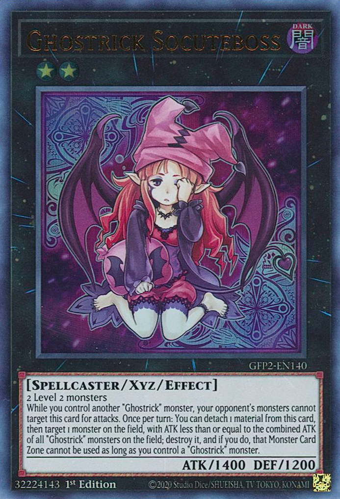 Ghostrick Socuteboss [GFP2-EN140] Ultra Rare | The Time Vault CA