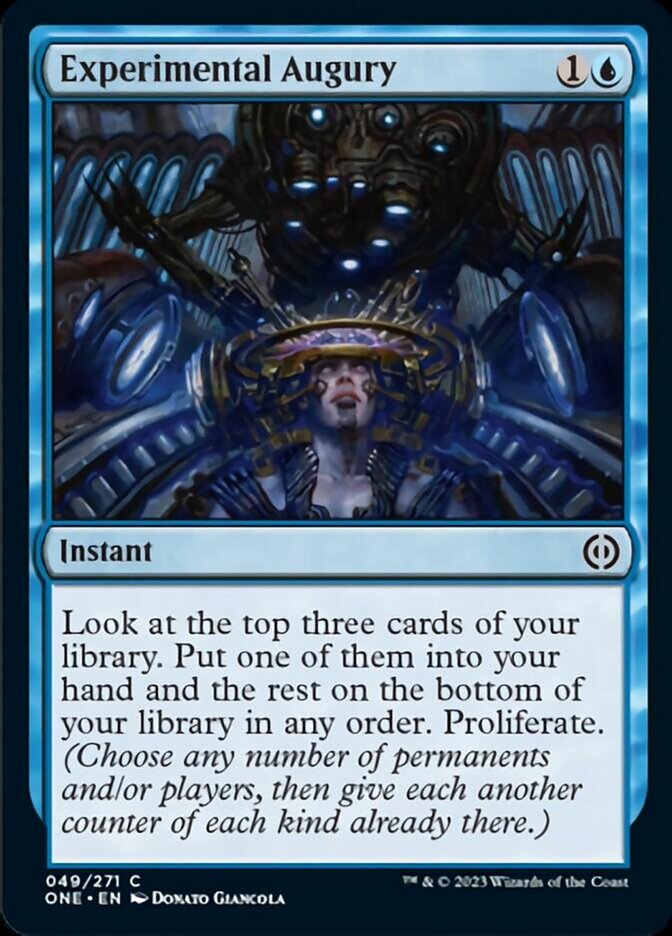 Experimental Augury [Phyrexia: All Will Be One] | The Time Vault CA