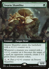 Swarm Shambler (Extended Art) [Zendikar Rising] | The Time Vault CA