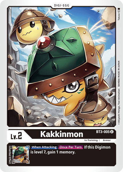 Kakkinmon [BT3-005] [Release Special Booster Ver.1.5] | The Time Vault CA