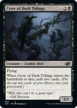 Crow of Dark Tidings [Jumpstart 2022] | The Time Vault CA