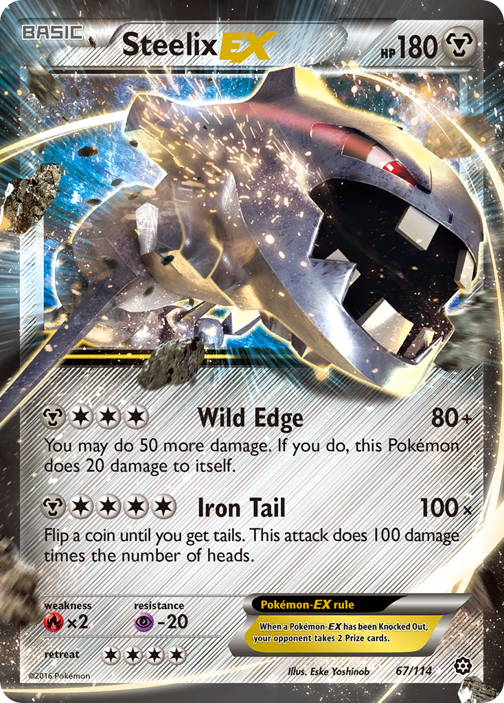 Steelix EX (67/114) [XY: Steam Siege] | The Time Vault CA