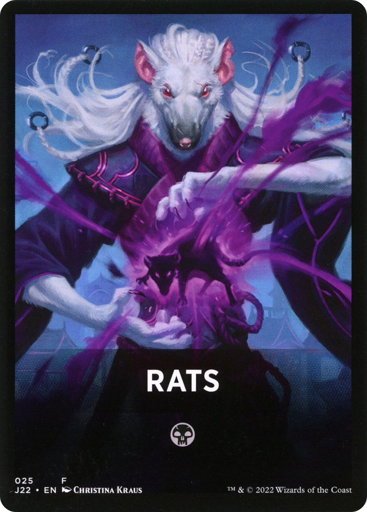 Rats Theme Card [Jumpstart 2022 Front Cards] | The Time Vault CA