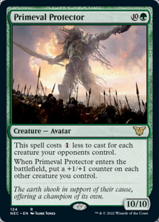 Primeval Protector [Kamigawa: Neon Dynasty Commander] | The Time Vault CA