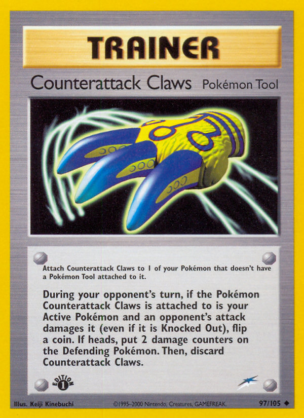 Counterattack Claws (97/105) [Neo Destiny 1st Edition] | The Time Vault CA
