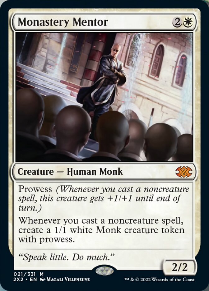 Monastery Mentor [Double Masters 2022] | The Time Vault CA
