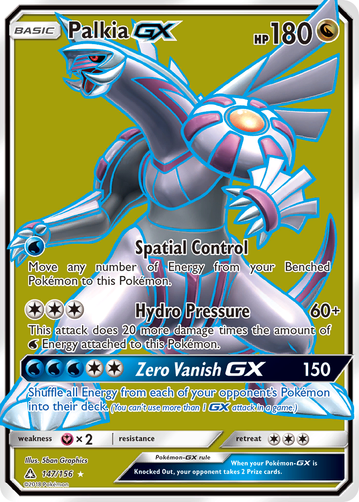 Palkia GX (147/156) [Sun & Moon: Ultra Prism] | The Time Vault CA