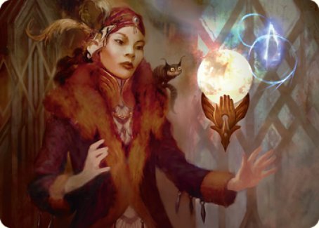 Misfortune Teller Art Card [Streets of New Capenna Art Series] | The Time Vault CA