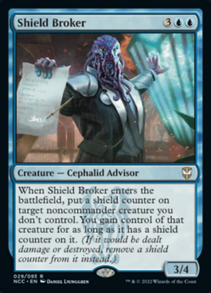 Shield Broker [Streets of New Capenna Commander] | The Time Vault CA