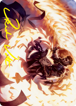 Revel in Silence Art Card (Gold-Stamped Signature) [Strixhaven: School of Mages Art Series] | The Time Vault CA