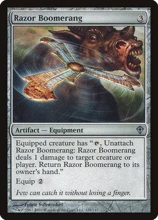 Razor Boomerang [Worldwake] | The Time Vault CA