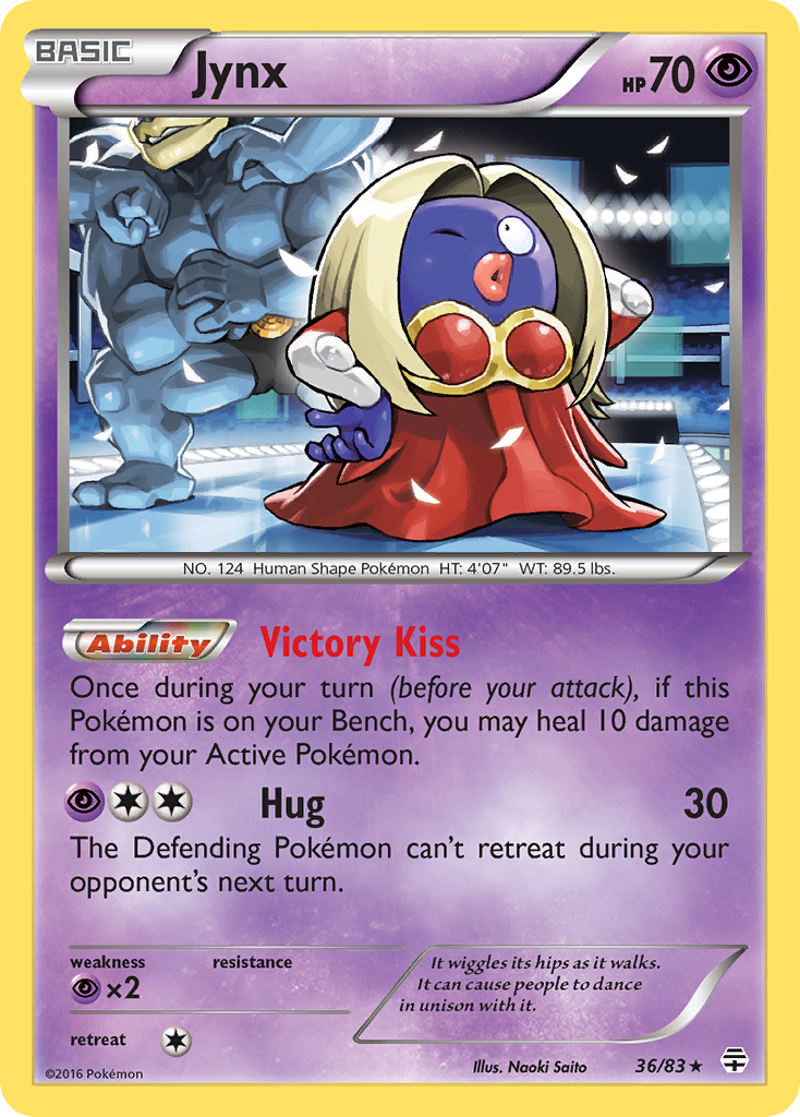 Jynx (36/83) [XY: Generations] | The Time Vault CA