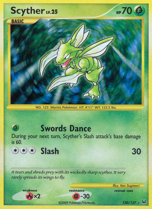 Scyther (130/127) [Platinum: Base Set] | The Time Vault CA