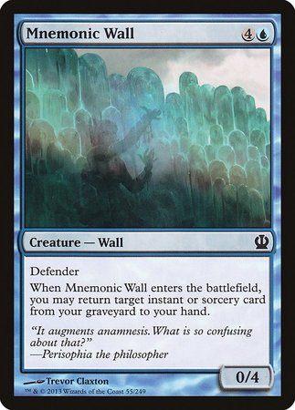 Mnemonic Wall [Theros] | The Time Vault CA