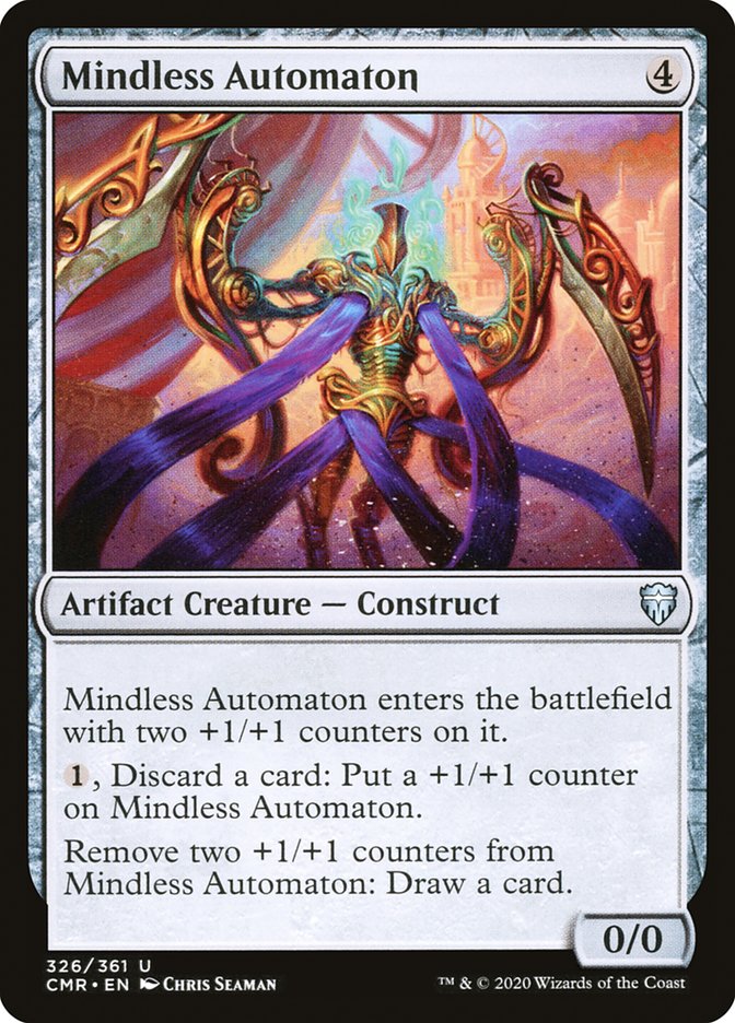 Mindless Automaton [Commander Legends] | The Time Vault CA