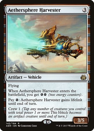 Aethersphere Harvester [Aether Revolt] | The Time Vault CA