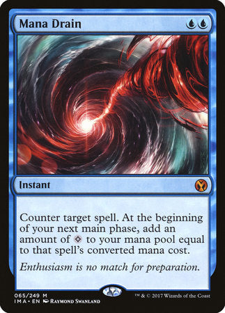 Mana Drain [Iconic Masters] | The Time Vault CA