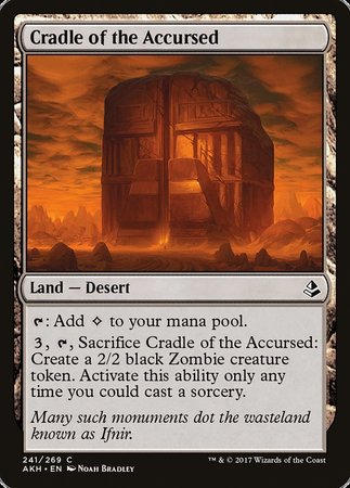 Cradle of the Accursed [Amonkhet] | The Time Vault CA