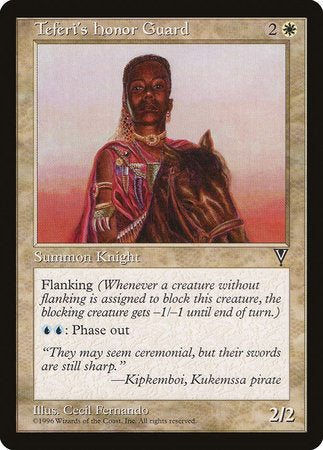 Teferi's Honor Guard [Visions] | The Time Vault CA