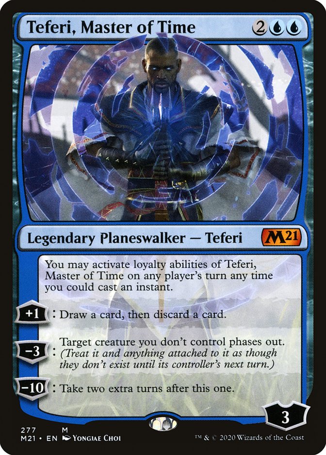 Teferi, Master of Time (277) [Core Set 2021] | The Time Vault CA