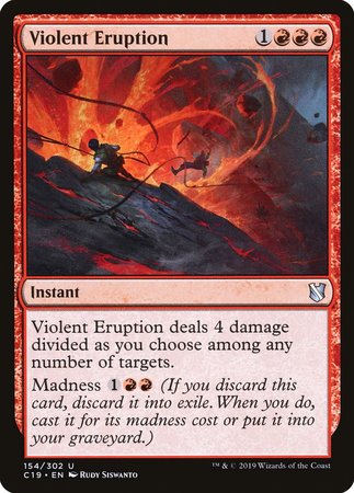 Violent Eruption [Commander 2019] | The Time Vault CA