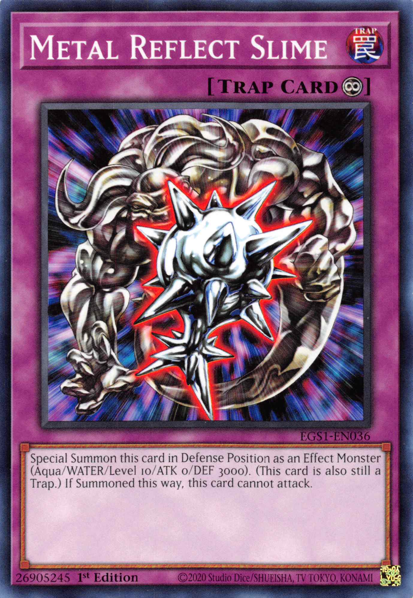 Metal Reflect Slime [EGS1-EN036] Common | The Time Vault CA
