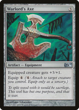 Warlord's Axe [Magic 2011] | The Time Vault CA