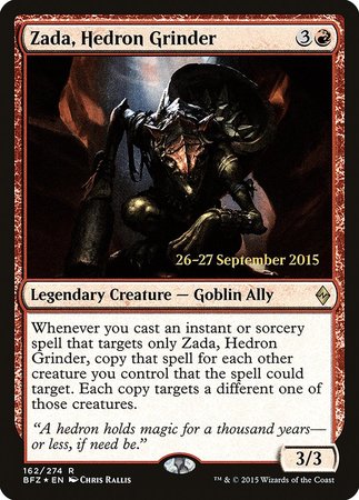 Zada, Hedron Grinder [Battle for Zendikar Promos] | The Time Vault CA