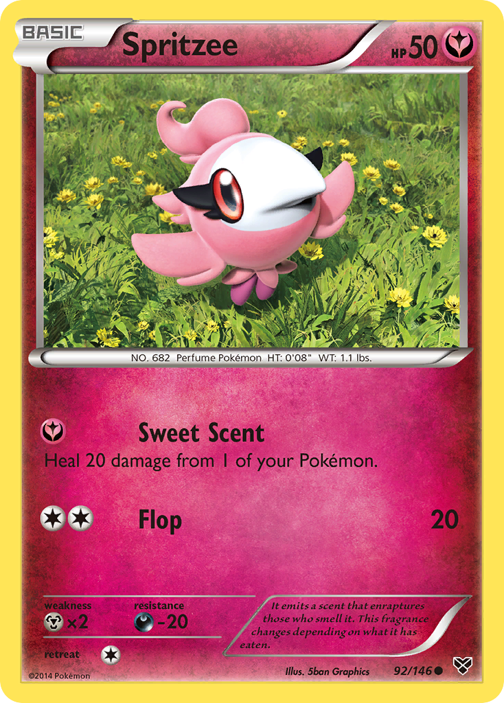 Spritzee (92/146) [XY: Base Set] | The Time Vault CA