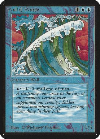 Wall of Water [Limited Edition Alpha] | The Time Vault CA