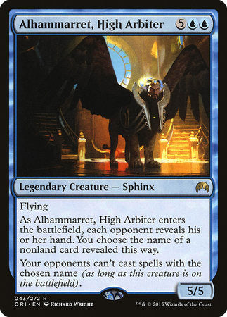 Alhammarret, High Arbiter [Magic Origins] | The Time Vault CA