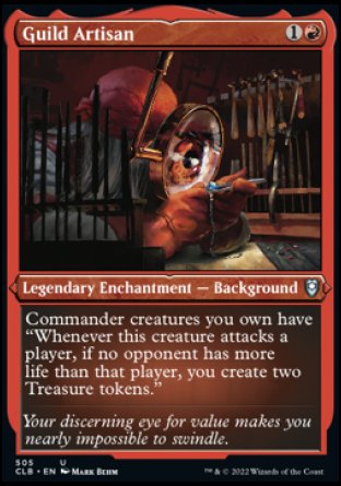 Guild Artisan (Foil Etched) [Commander Legends: Battle for Baldur's Gate] | The Time Vault CA