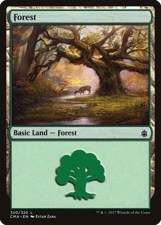 Forest (320) [Commander Anthology] | The Time Vault CA