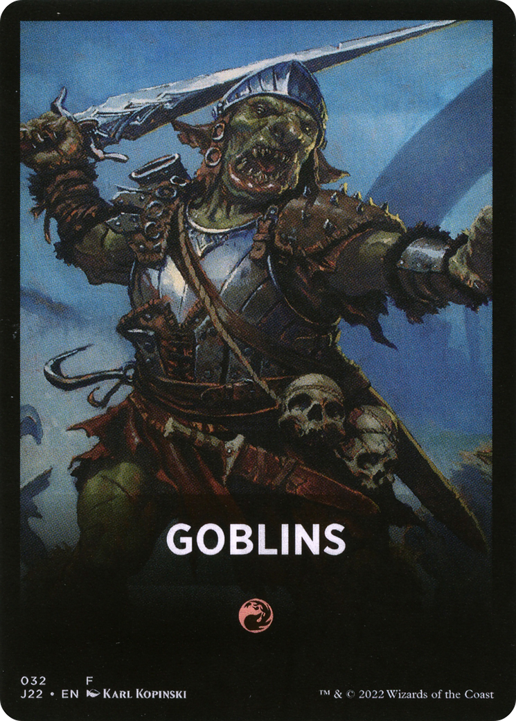 Goblins Theme Card [Jumpstart 2022 Front Cards] | The Time Vault CA