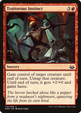 Traitorous Instinct [Modern Masters 2017] | The Time Vault CA