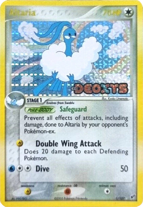 Altaria (1/107) (Stamped) [EX: Deoxys] | The Time Vault CA