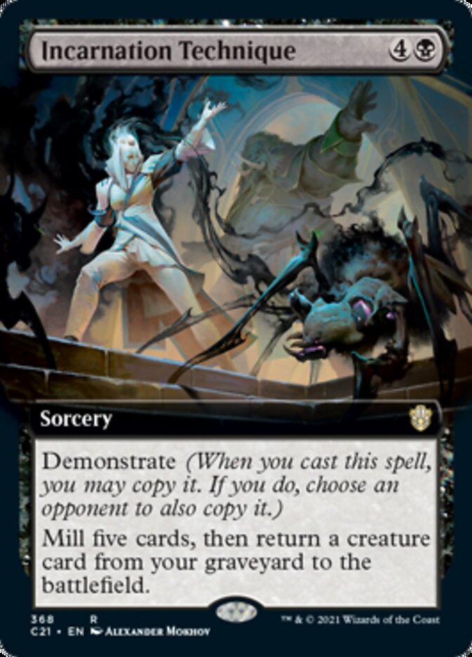 Incarnation Technique (Extended) [Commander 2021] | The Time Vault CA