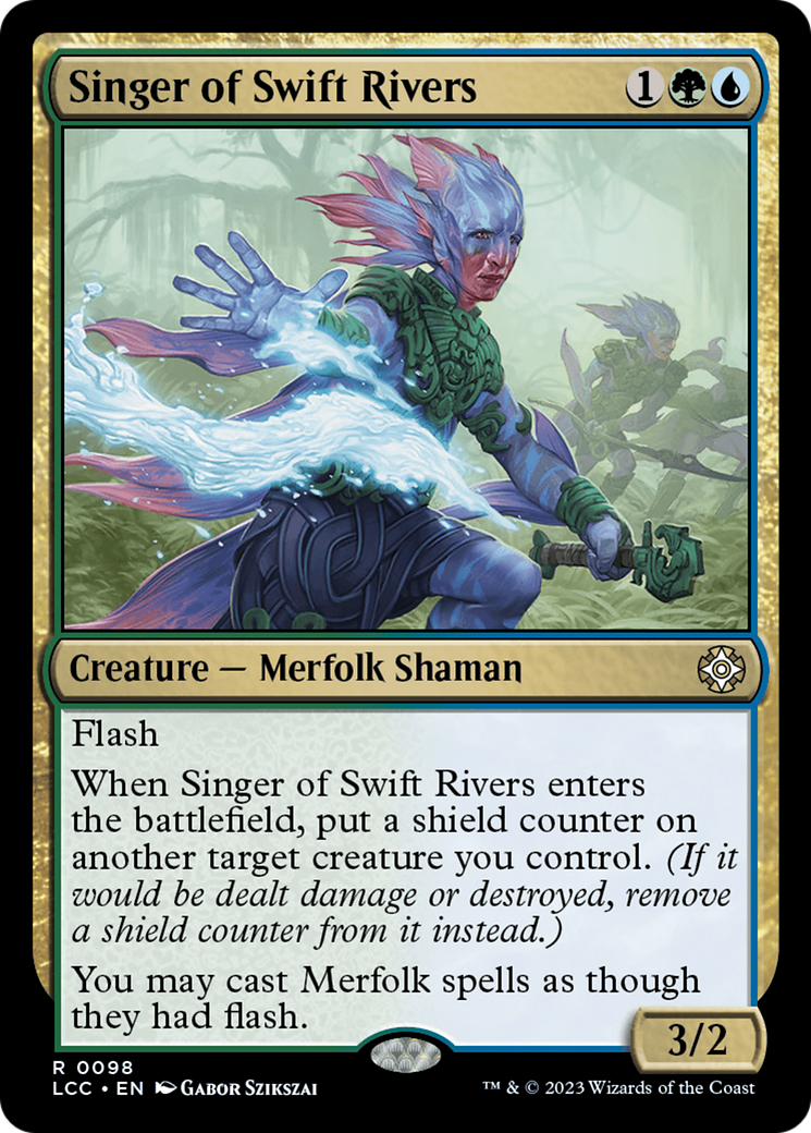 Singer of Swift Rivers [The Lost Caverns of Ixalan Commander] | The Time Vault CA